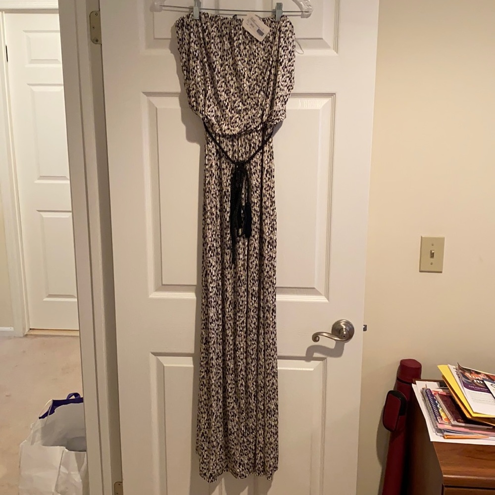 Jumpsuit with braided belt